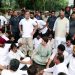Rahul, Priyanka protest outside PM’s residence, seek Modi’s resignation