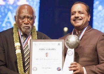 Karnataka Health Minister U T Khader honoured with Global Civics Leadership Award in Chicago