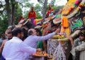 Minister Dr Yathindra flags off elephant squad’s Dasara journey